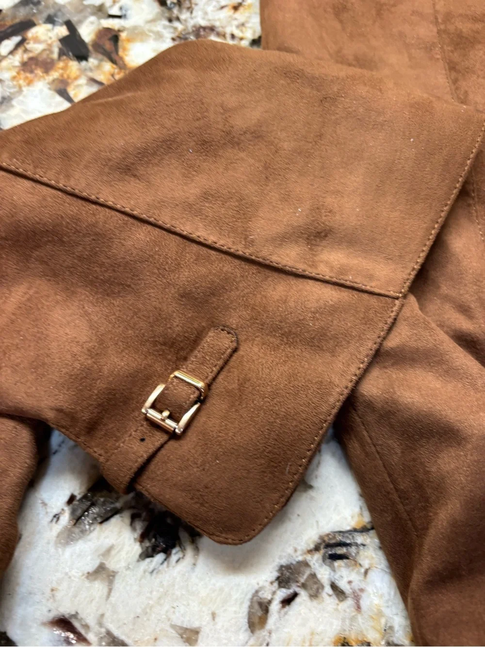 Madden Girl Daallas Brown Over-the-Knee Slouch Boots with Buckle Strap